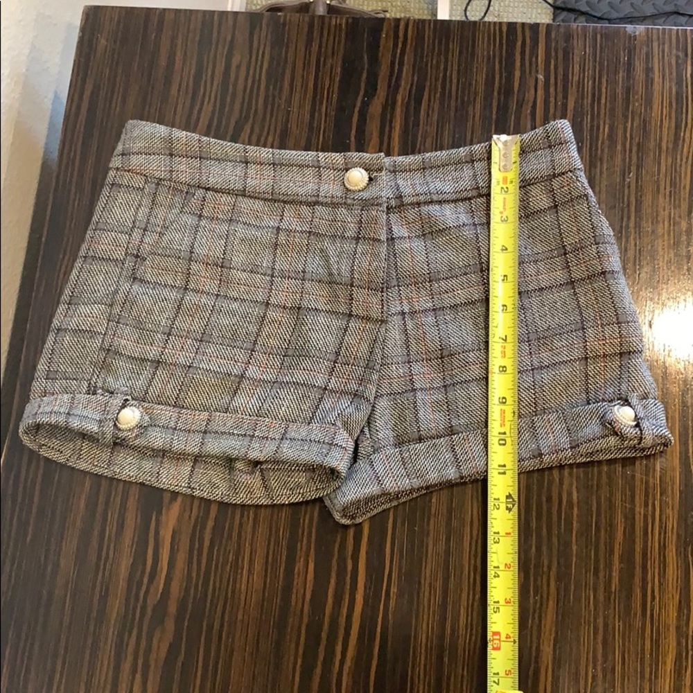 Lux plaid shorts